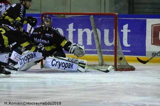 Photo hockey match Rouen - Bordeaux le 09/02/2018