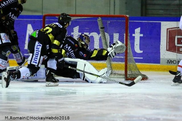Photo hockey match Rouen - Bordeaux le 09/02/2018