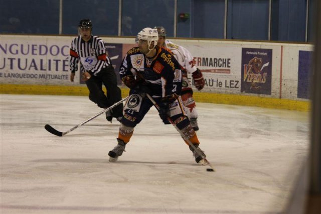 Photo hockey match Montpellier  - Annecy le 28/02/2009
