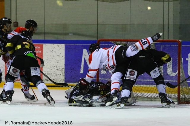 Photo hockey match Rouen - Bordeaux le 09/02/2018