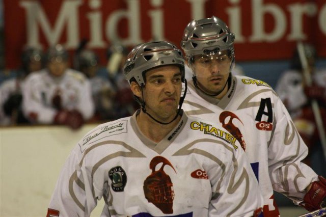 Photo hockey match Montpellier  - Annecy le 28/02/2009