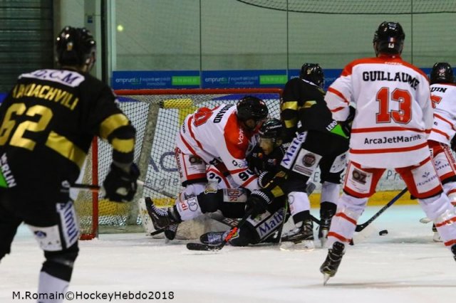 Photo hockey match Rouen - Bordeaux le 09/02/2018