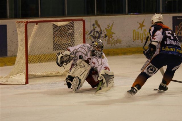 Photo hockey match Montpellier  - Annecy le 28/02/2009