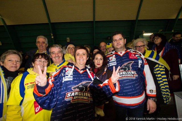 Photo hockey match Clermont-Ferrand - Toulouse-Blagnac le 10/02/2018