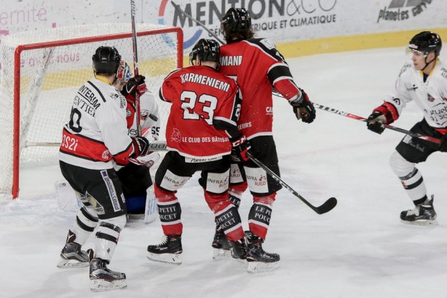 Photo hockey match Amiens  - Nice le 09/02/2018