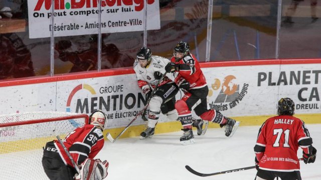 Photo hockey match Amiens  - Nice le 09/02/2018