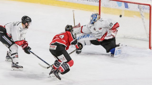 Photo hockey match Amiens  - Nice le 09/02/2018