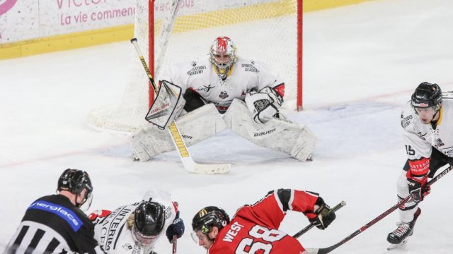 Photo hockey match Amiens  - Nice le 09/02/2018