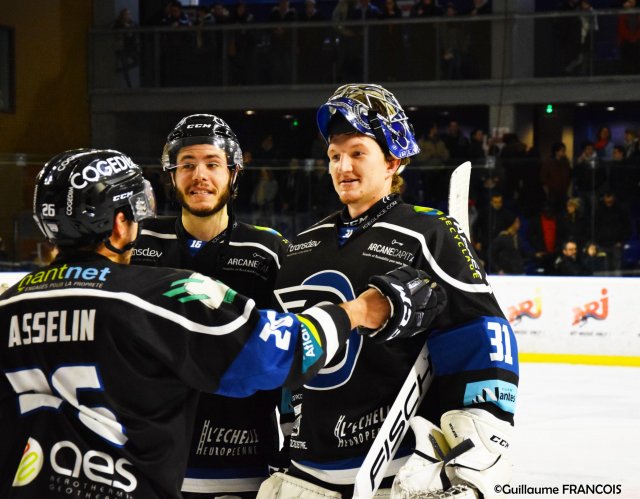 Photo hockey match Nantes - Dunkerque le 10/02/2018