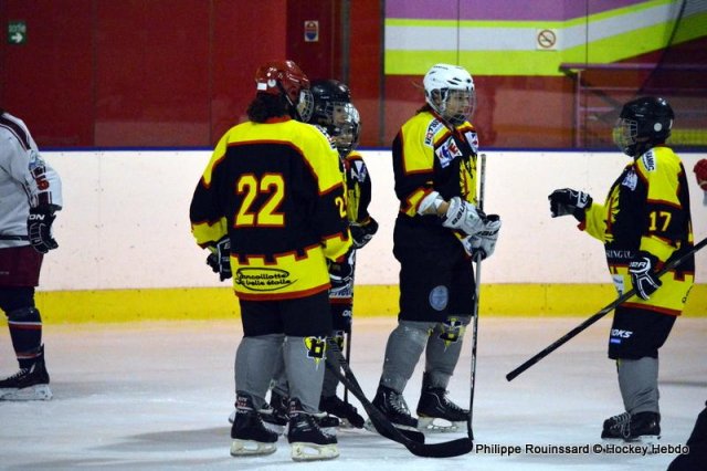 Photo hockey reportage Fem Elite : Besançon éteint les Brûleuses