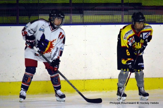Photo hockey reportage Fem Elite : Besançon éteint les Brûleuses