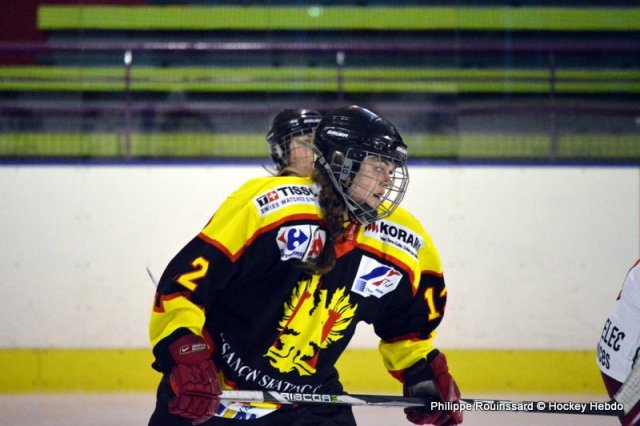Photo hockey reportage Fem Elite : Besançon éteint les Brûleuses