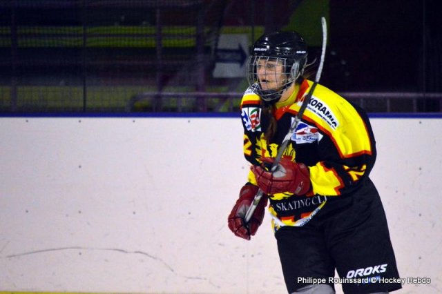 Photo hockey reportage Fem Elite : Besançon éteint les Brûleuses