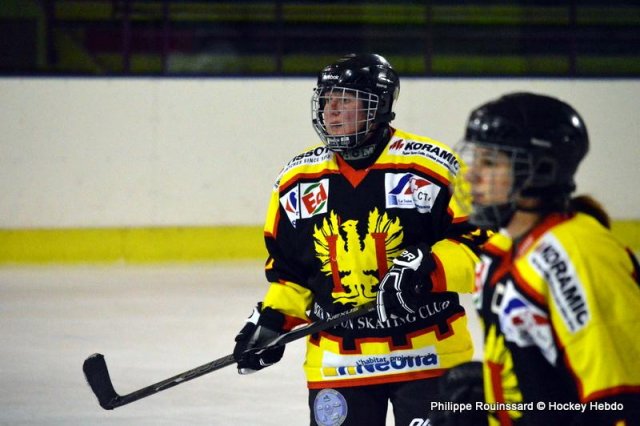 Photo hockey reportage Fem Elite : Besançon éteint les Brûleuses