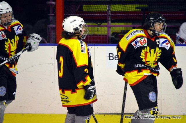 Photo hockey reportage Fem Elite : Besançon éteint les Brûleuses