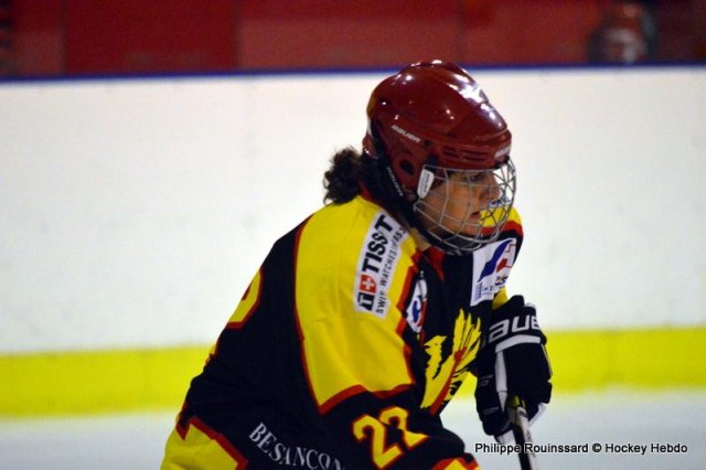 Photo hockey reportage Fem Elite : Besançon éteint les Brûleuses