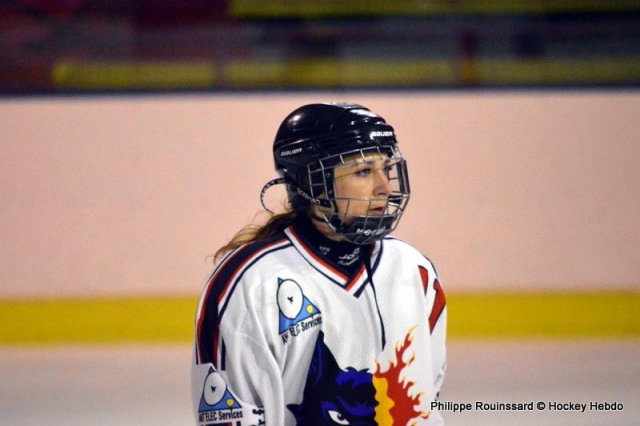 Photo hockey reportage Fem Elite : Besançon éteint les Brûleuses