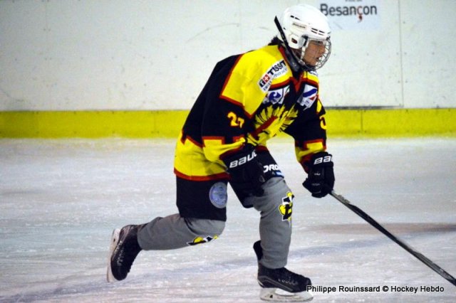 Photo hockey reportage Fem Elite : Besançon éteint les Brûleuses