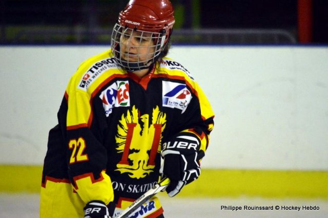 Photo hockey reportage Fem Elite : Besançon éteint les Brûleuses