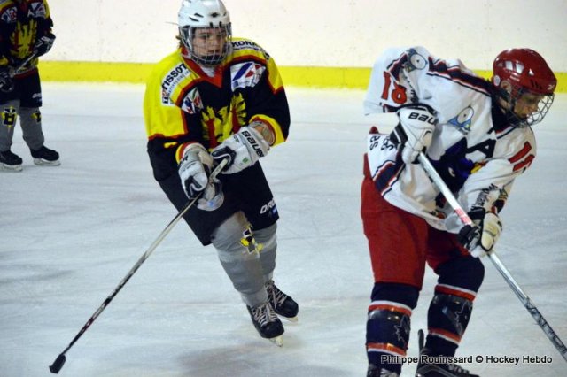 Photo hockey reportage Fem Elite : Besançon éteint les Brûleuses