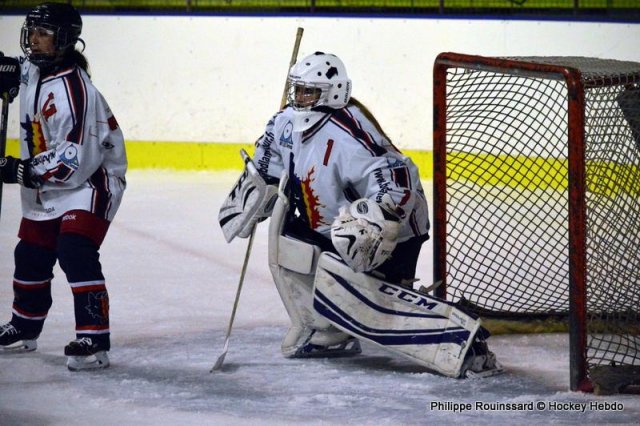 Photo hockey reportage Fem Elite : Besançon éteint les Brûleuses