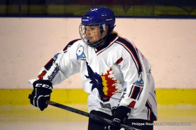 Photo hockey reportage Fem Elite : Besançon éteint les Brûleuses