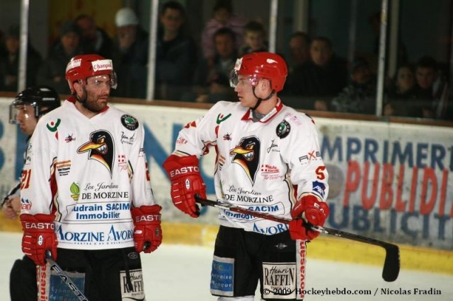 Photo hockey match Briançon  - Morzine-Avoriaz le 03/03/2009