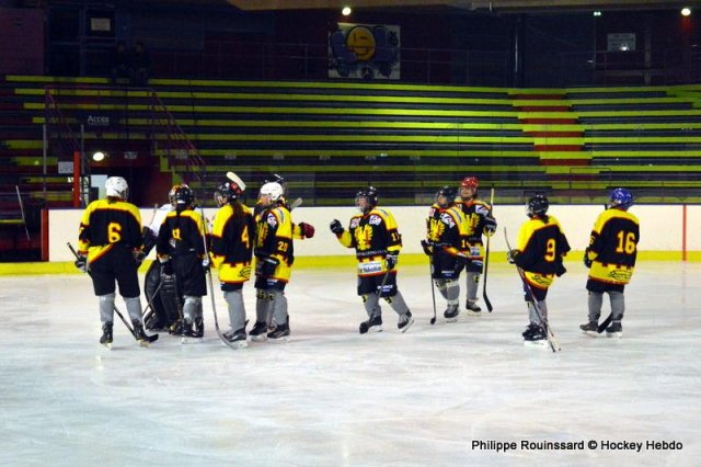 Photo hockey reportage Fem Elite : Besançon éteint les Brûleuses