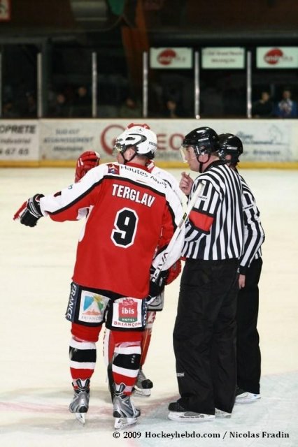 Photo hockey match Briançon  - Morzine-Avoriaz le 03/03/2009