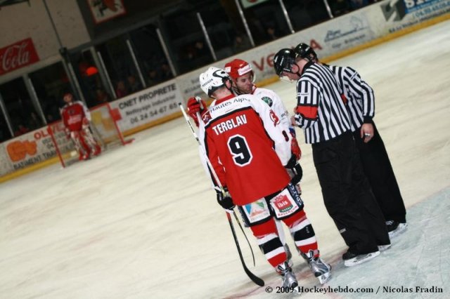 Photo hockey match Briançon  - Morzine-Avoriaz le 03/03/2009