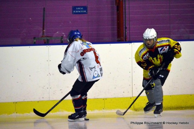 Photo hockey reportage Fem Elite : Bis repetita