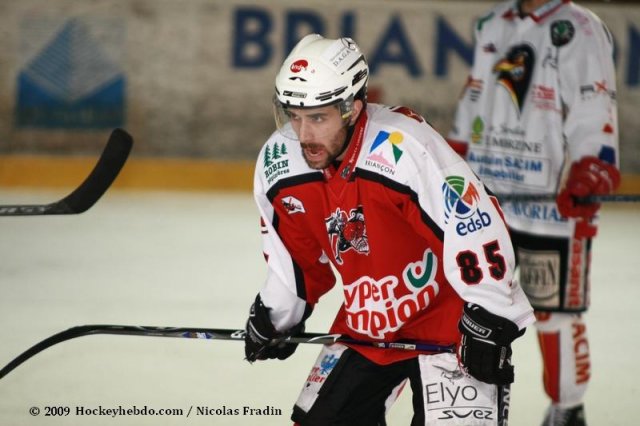 Photo hockey match Briançon  - Morzine-Avoriaz le 03/03/2009