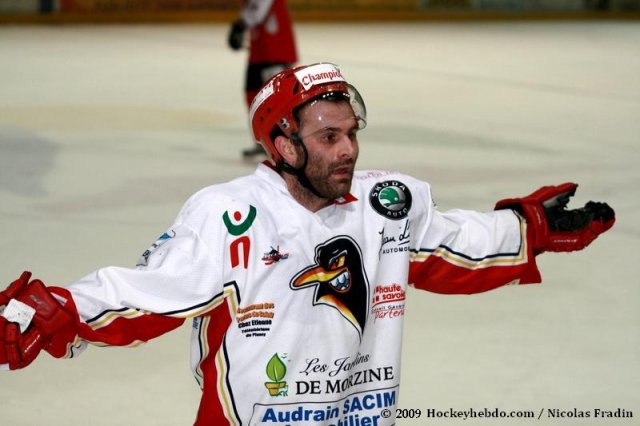 Photo hockey match Briançon  - Morzine-Avoriaz le 03/03/2009