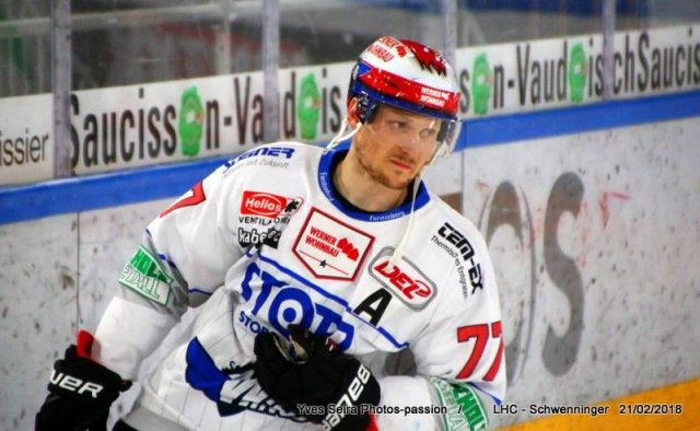 Photo hockey match Lausanne - Schwenningen le 21/02/2018