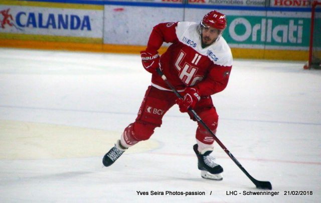 Photo hockey match Lausanne - Schwenningen le 21/02/2018