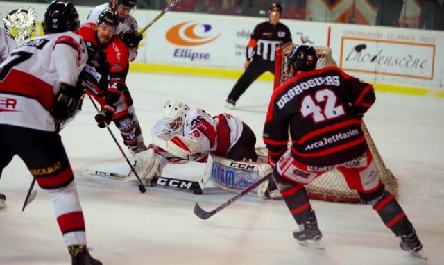 Photo hockey match Bordeaux - Chamonix  le 20/02/2018