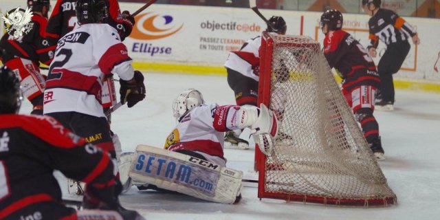 Photo hockey match Bordeaux - Chamonix  le 20/02/2018