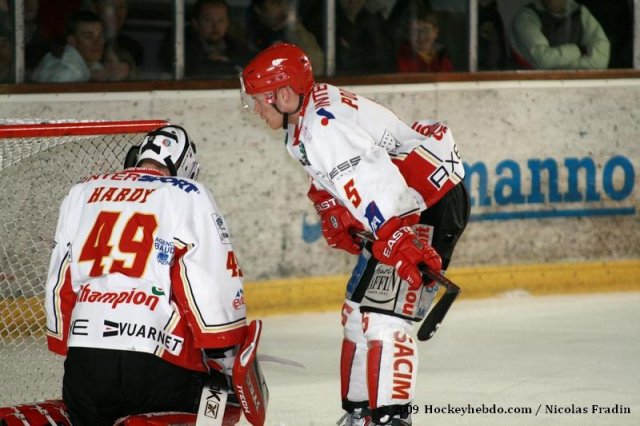 Photo hockey match Briançon  - Morzine-Avoriaz le 04/03/2009