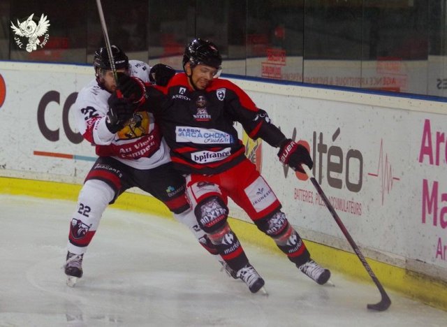Photo hockey match Bordeaux - Chamonix  le 20/02/2018
