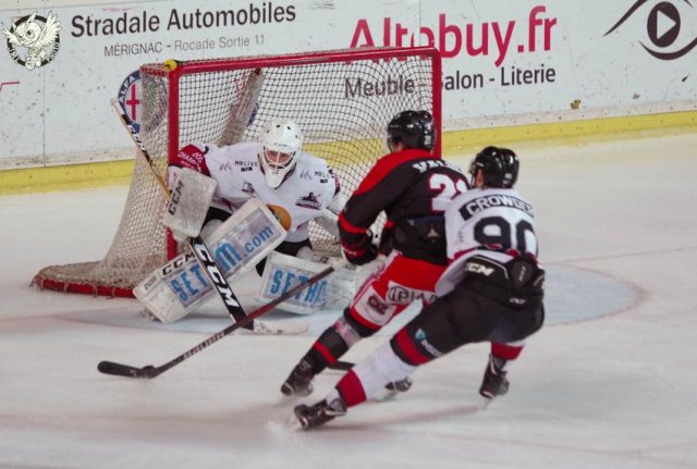 Photo hockey match Bordeaux - Chamonix  le 20/02/2018