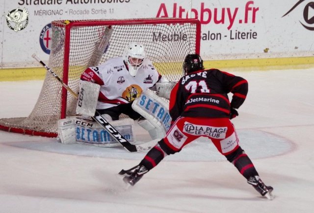 Photo hockey match Bordeaux - Chamonix  le 20/02/2018