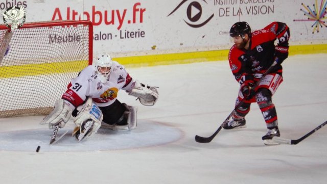 Photo hockey match Bordeaux - Chamonix  le 20/02/2018