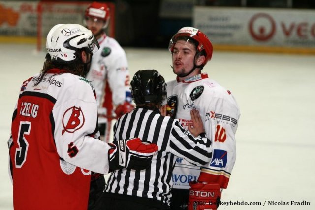 Photo hockey match Briançon  - Morzine-Avoriaz le 04/03/2009