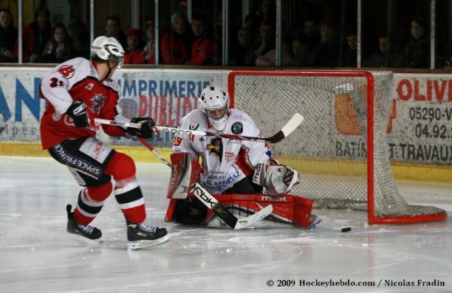 Photo hockey match Briançon  - Morzine-Avoriaz le 04/03/2009