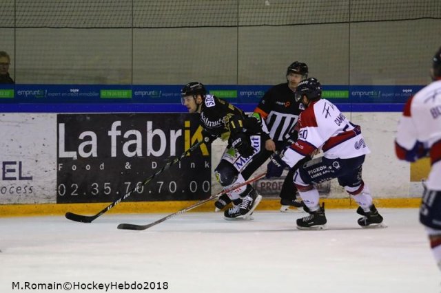 Photo hockey match Rouen - Angers  le 23/02/2018