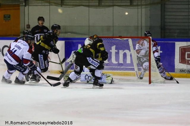Photo hockey match Rouen - Angers  le 23/02/2018