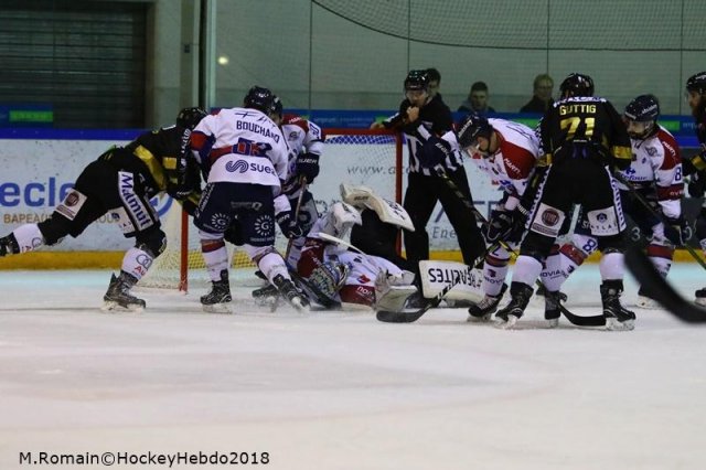 Photo hockey match Rouen - Angers  le 23/02/2018