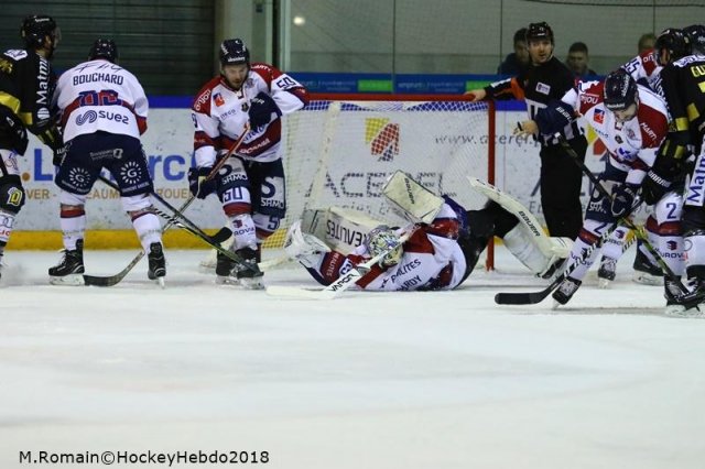 Photo hockey match Rouen - Angers  le 23/02/2018