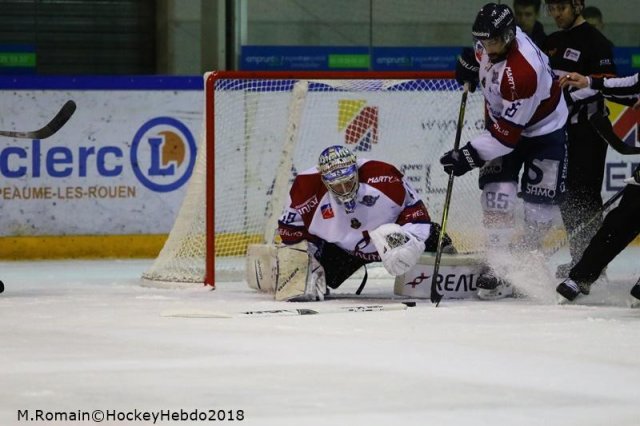 Photo hockey match Rouen - Angers  le 23/02/2018