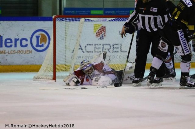 Photo hockey match Rouen - Angers  le 23/02/2018
